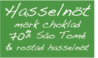 Hasselnöt & 70% Mörk Choklad