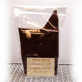 Sockerfri Bräck Mjölkchoklad 36% med mandel